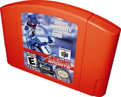 Jeremy McGrath Supercross 2000 cart