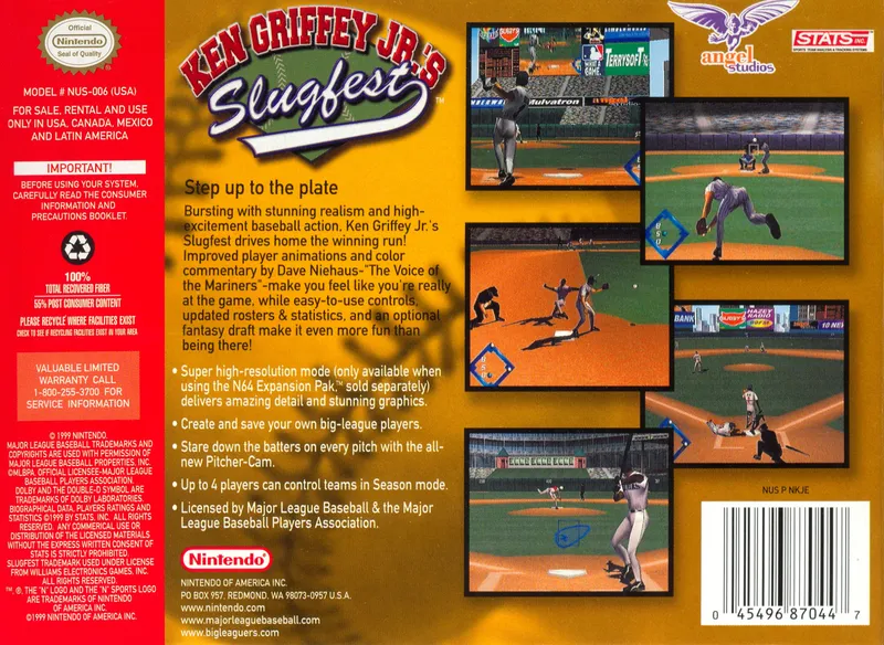 Ken Griffey Jr.'s Slugfest box back