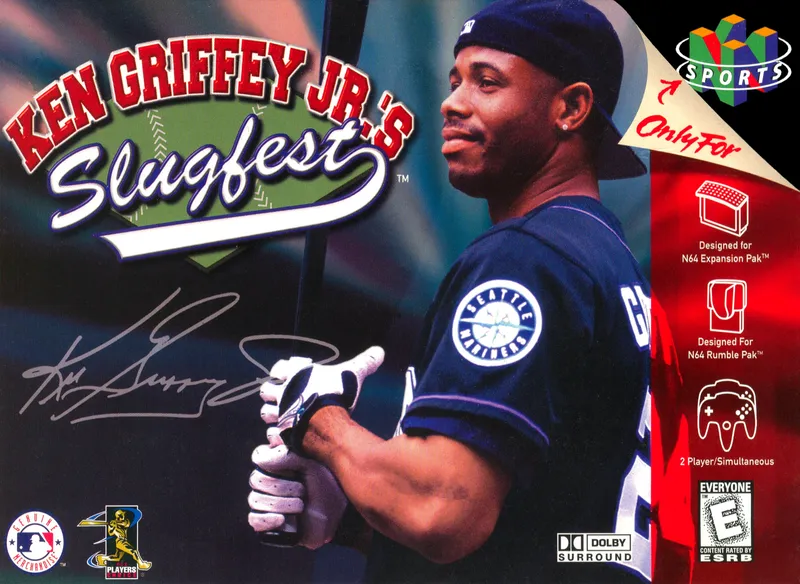 Ken Griffey Jr.'s Slugfest box art