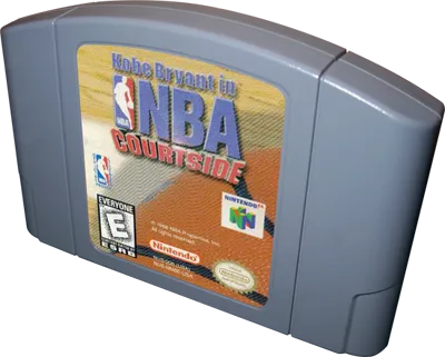 Kobe Bryant in NBA Courtside cart