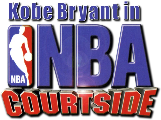 Kobe Bryant in NBA Courtside logo