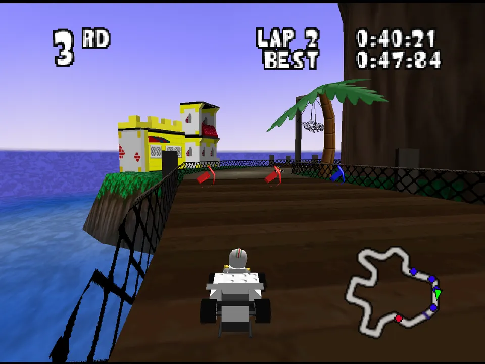 Backdrop artwork for LEGO Racers