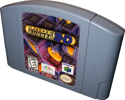 Lode Runner 3-D cart