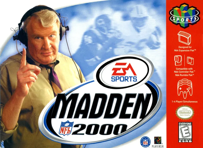 Madden NFL 2000 box art