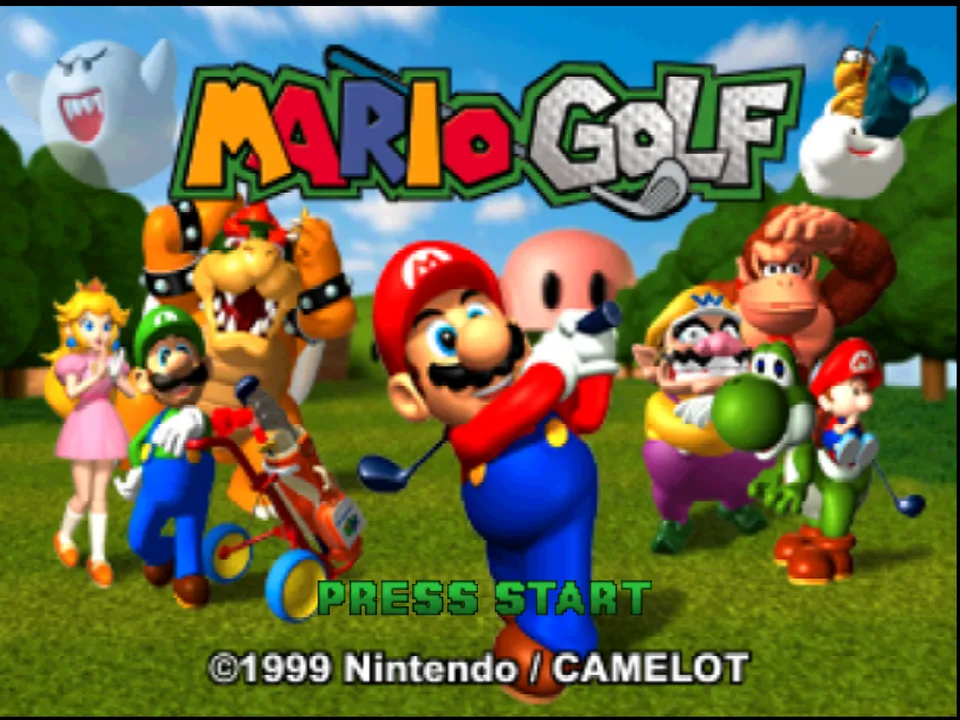Mario Golf screenshot