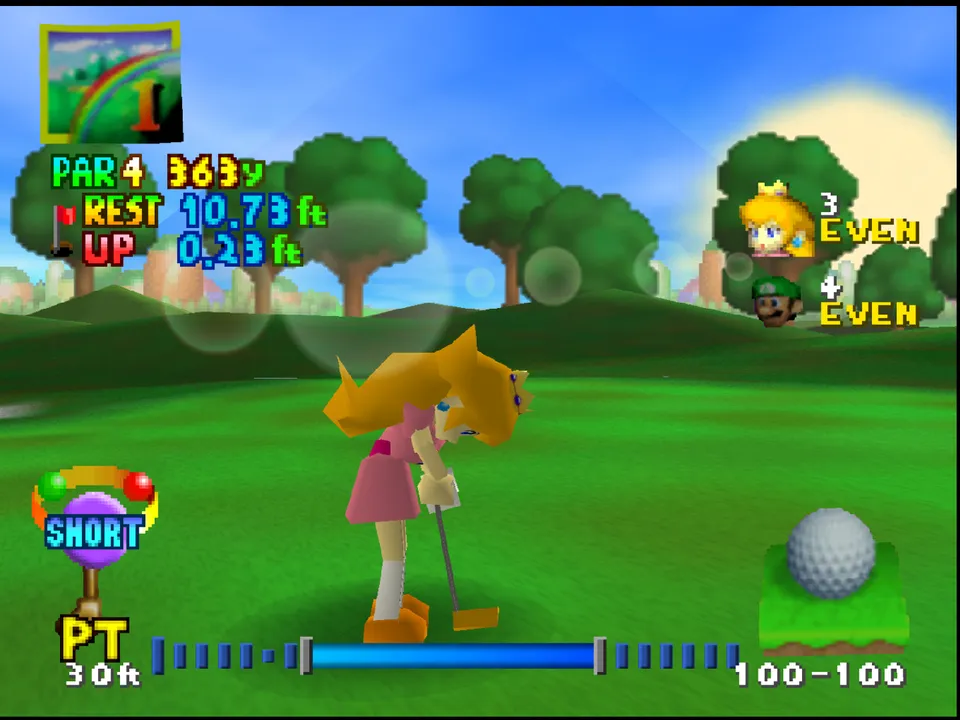 Mario Golf screenshot