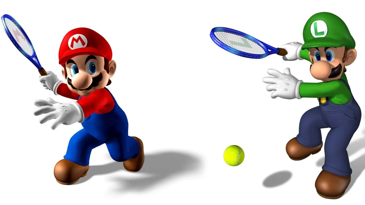 Backdrop artwork for Mario Tennis