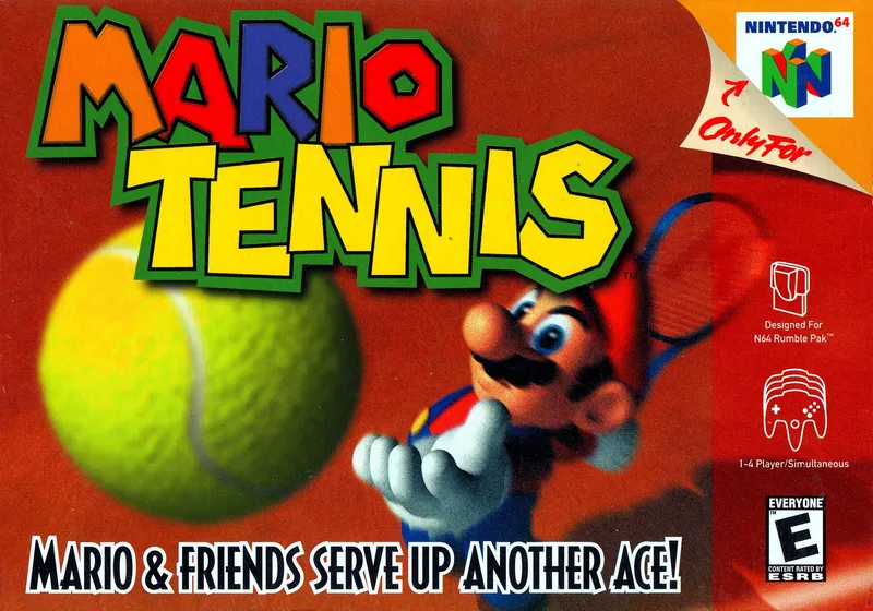 Mario Tennis box art