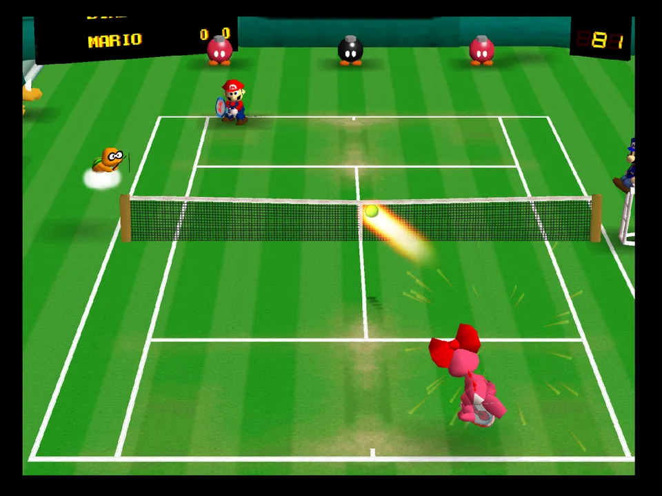 Mario Tennis screenshot