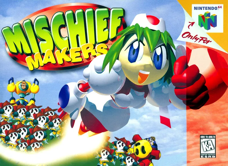 Mischief Makers box art