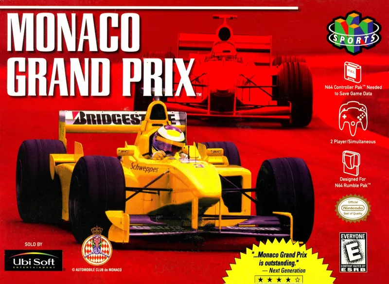 Monaco Grand Prix box art