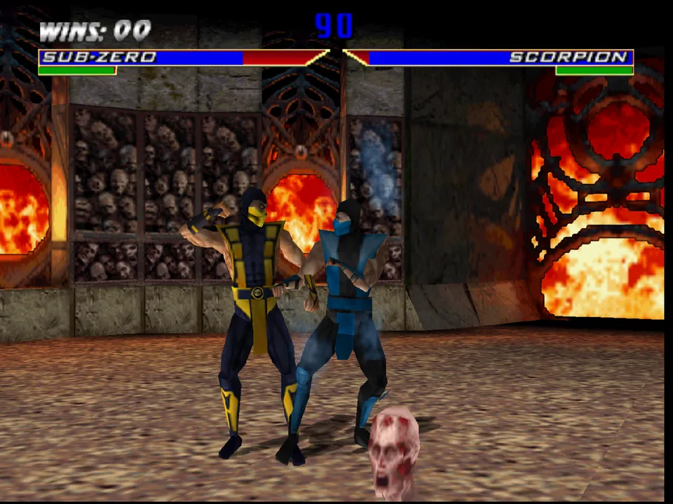 Backdrop artwork for Mortal Kombat 4