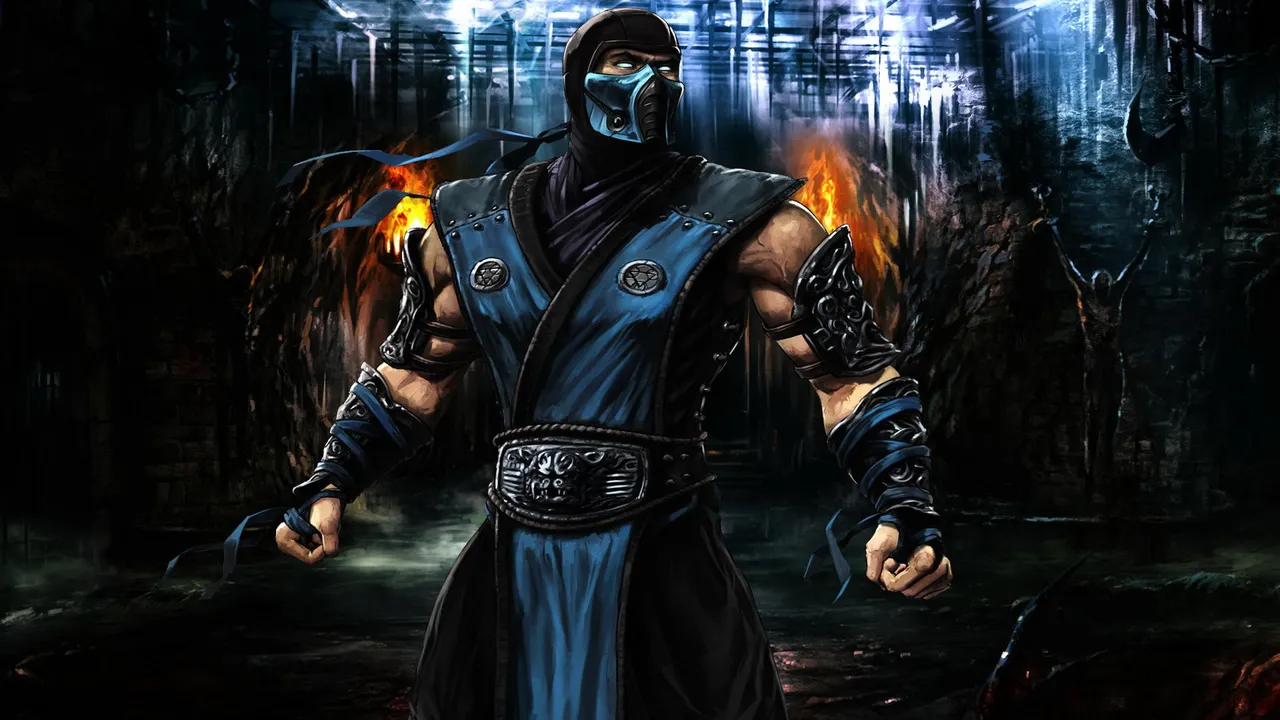 Backdrop artwork for Mortal Kombat Mythologies: Sub-Zero