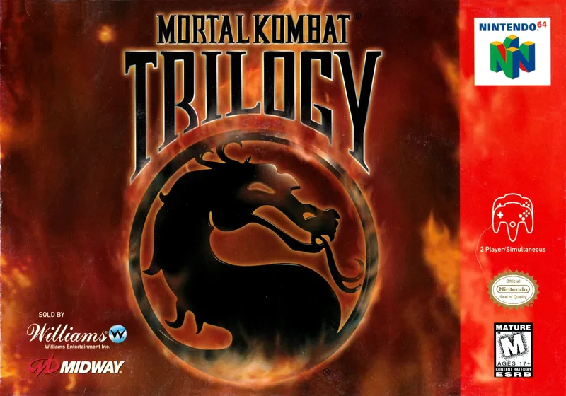 Mortal Kombat Trilogy box art