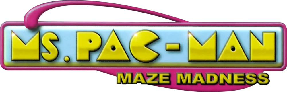 Ms. Pac-Man Maze Madness logo