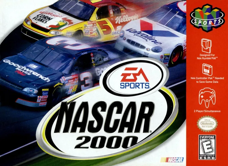 NASCAR 2000 box art