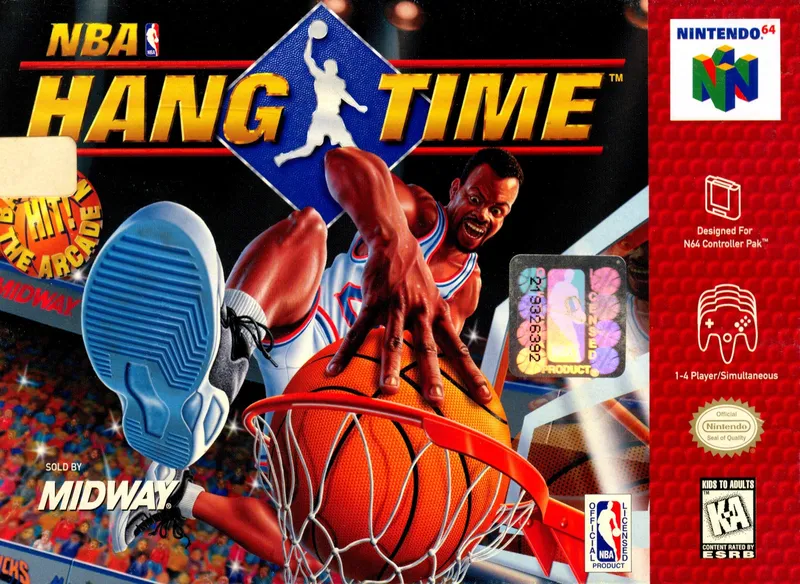NBA Hangtime box art