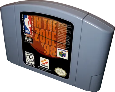 NBA in the Zone '98 cart