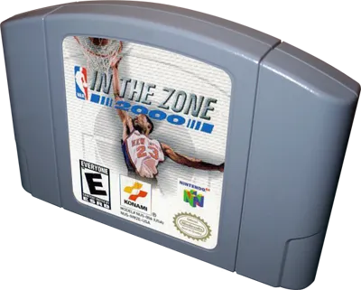 NBA in the Zone 2000 cart
