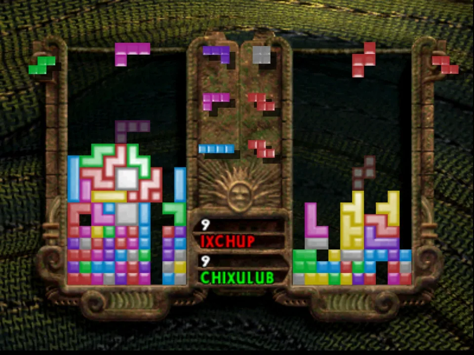 Backdrop artwork for The New Tetris