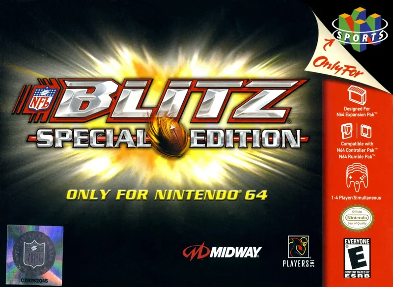 NFL Blitz: Special Edition box art