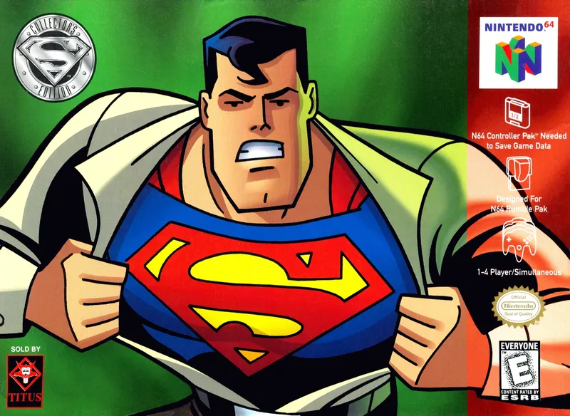 Superman box art