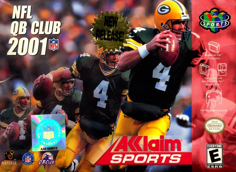 NFL QB Club 2001 box art