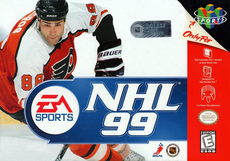 NHL 99 box art