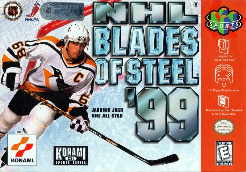 NHL Blades of Steel '99 box art