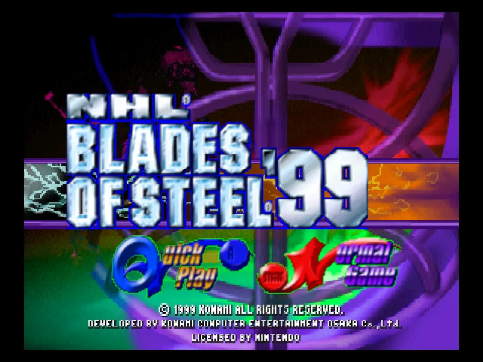 NHL Blades of Steel '99 screenshot