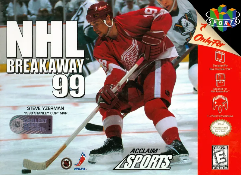 NHL Breakaway 99 box art
