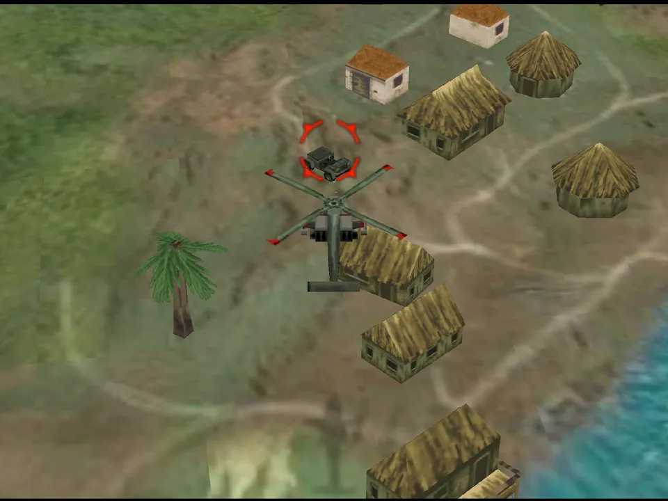 Backdrop artwork for Nuclear Strike 64