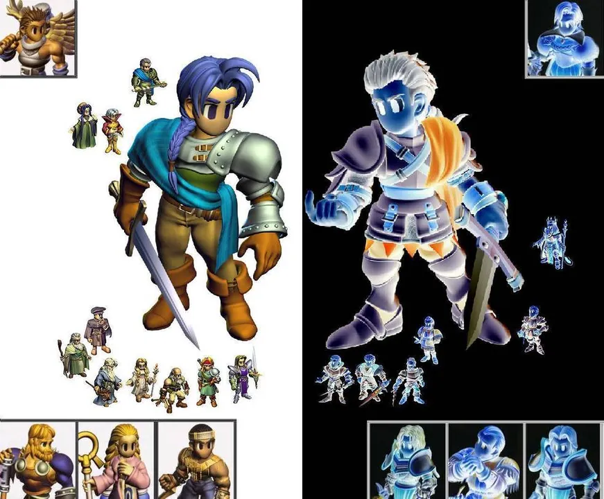 Backdrop artwork for Ogre Battle 64: Person of Lordly Caliber