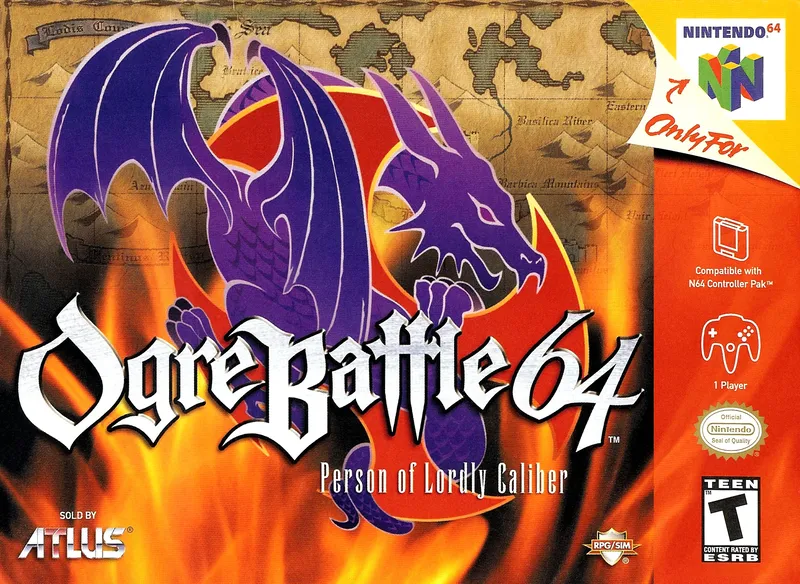 Ogre Battle 64: Person of Lordly Caliber box art