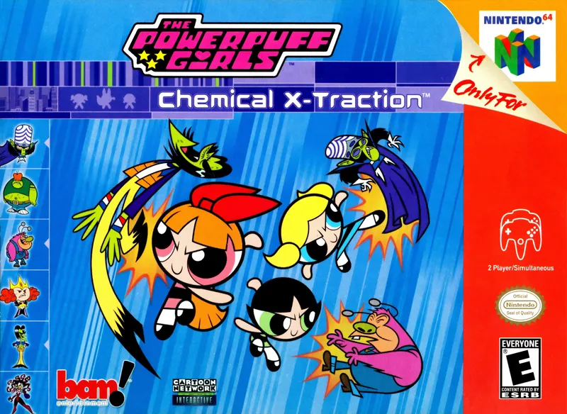 The Powerpuff Girls: Chemical X-traction box art