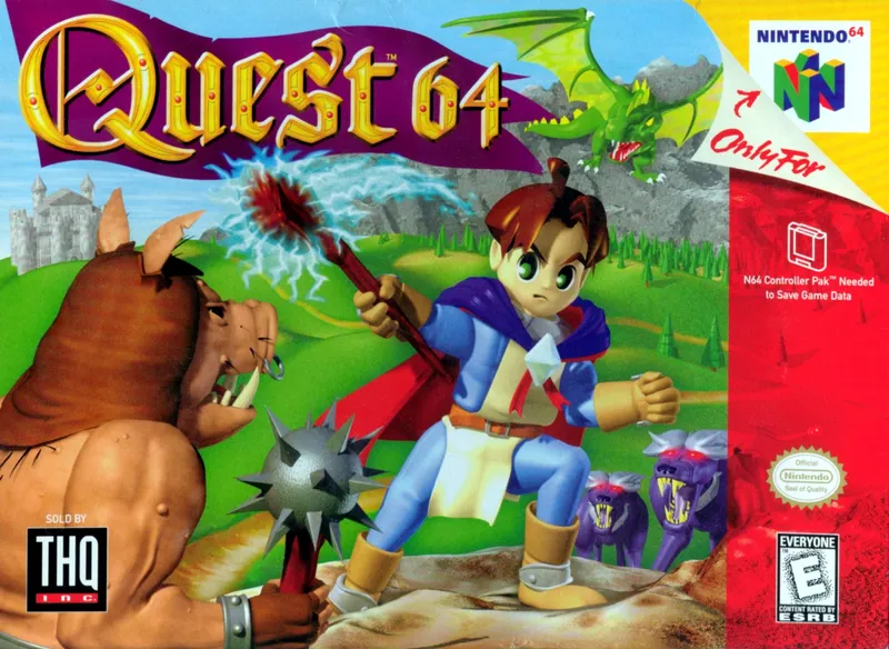 Quest 64 box art