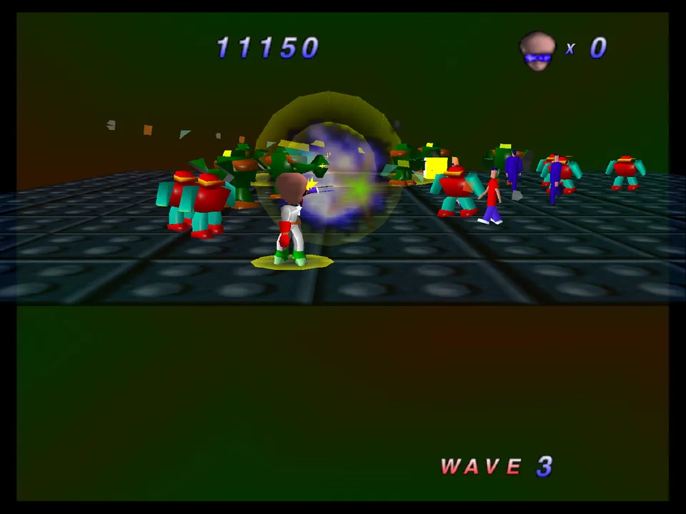 Robotron 64 screenshot