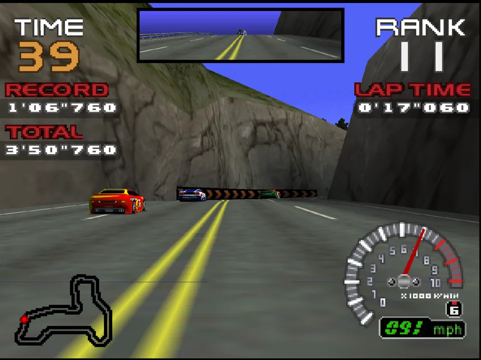 RR64: Ridge Racer 64 screenshot