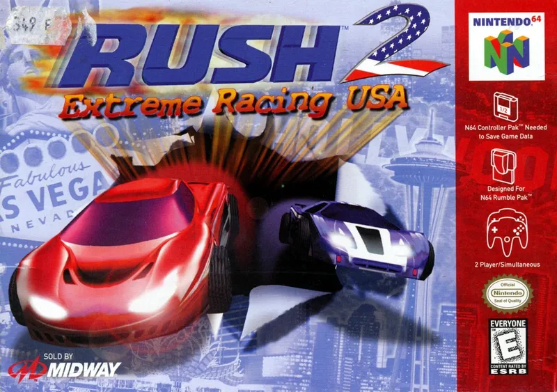Rush 2: Extreme Racing USA box art