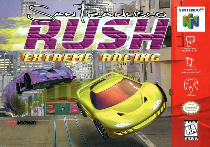 San Francisco Rush: Extreme Racing box art