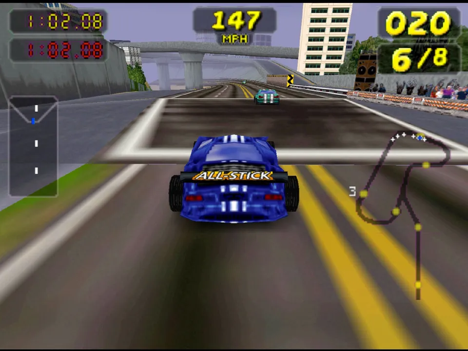 Backdrop artwork for San Francisco Rush: Extreme Racing