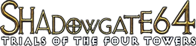 Shadowgate 64: Trials of the Four Towers logo