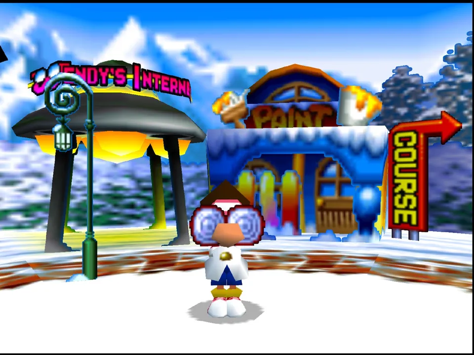 Backdrop artwork for Snowboard Kids 2