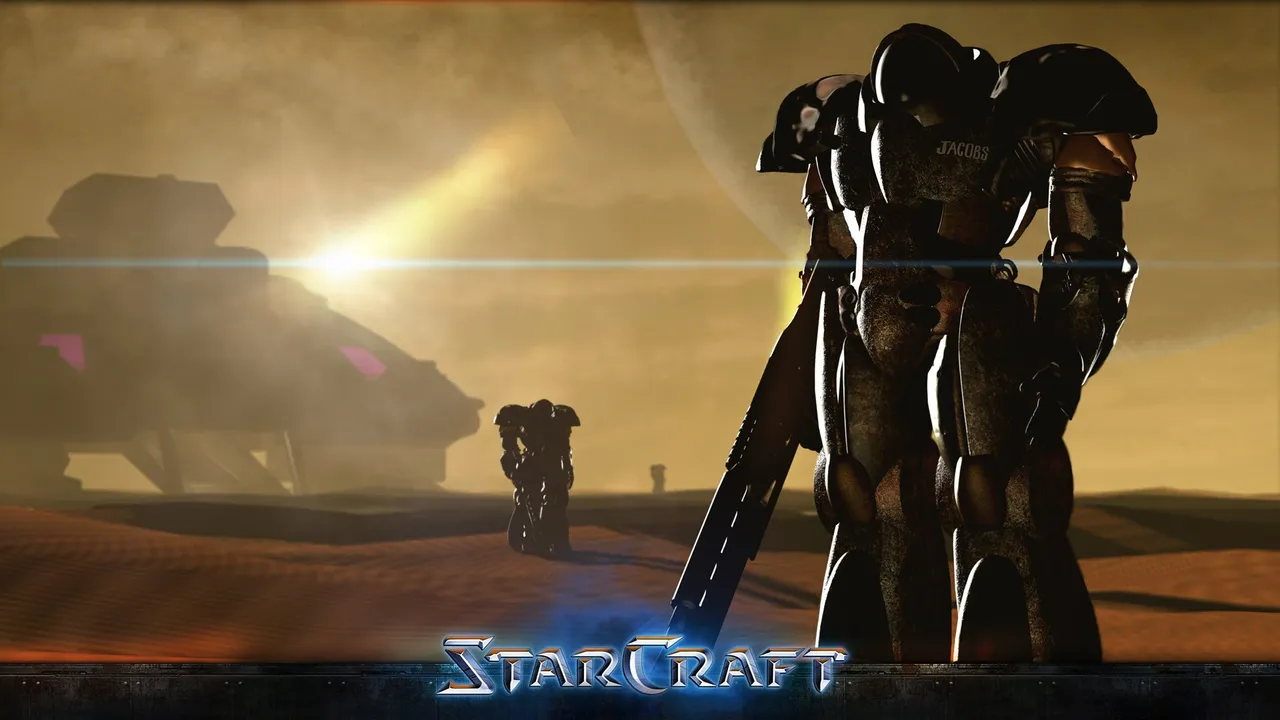 Backdrop artwork for StarCraft 64