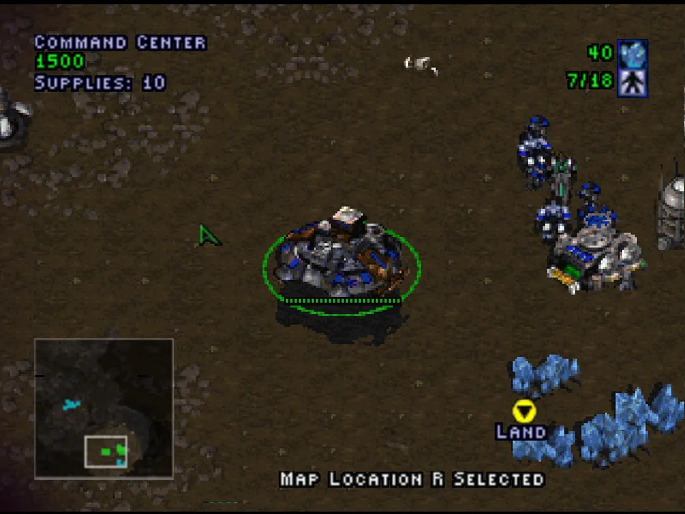 StarCraft 64 screenshot