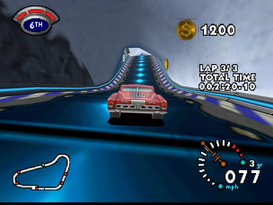 Backdrop artwork for Stunt Racer 64