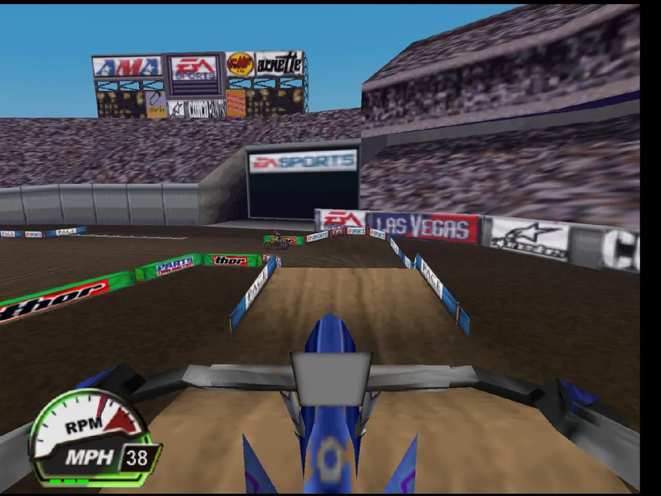 Backdrop artwork for Supercross 2000