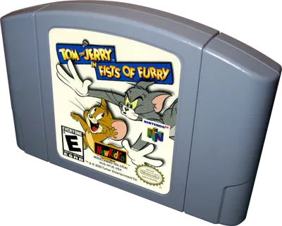 Tom and Jerry in Fists of Furry cart