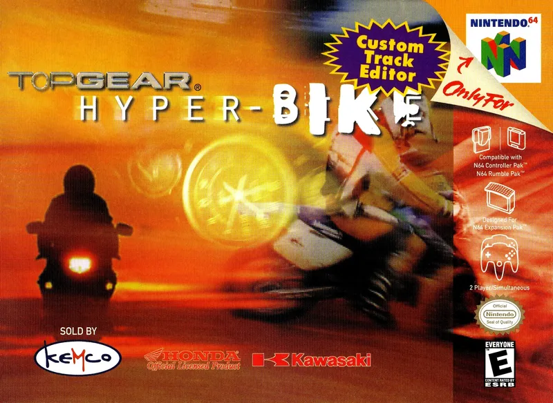 Top Gear Hyper-Bike box art