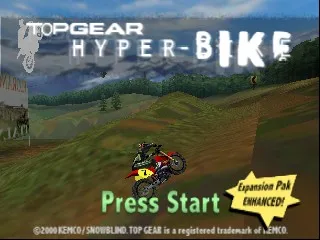 Top Gear Hyper-Bike screenshot